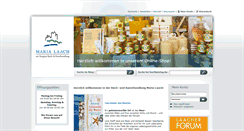 Desktop Screenshot of maria-laach-buchhandlung.de